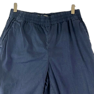 Everlane Navy Cotton-Modal Elastic Waist Pants